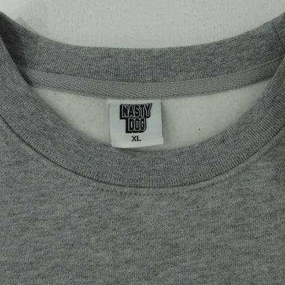 NASTY DOG | ナスティードッグナスティドッグ 裏起毛 スウェット グレー サイズ：XL【三重本店】