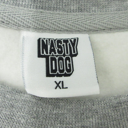 NASTY DOG | ナスティードッグナスティドッグ 裏起毛 スウェット グレー サイズ：XL【三重本店】