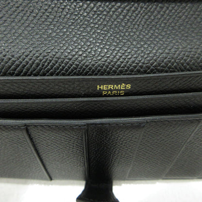 HERMES | エルメス ベアンスフレ 二つ折り 長財布 ブラック【三重本店】