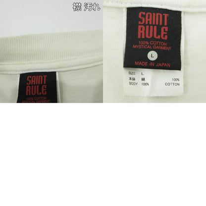 SAINT MICHAEL | セントマイケルセイントマイケル GEEKS RULE SUMMER WARS SS TEE 半袖Ｔシャツ SM-YS1-0000-C27 ホワイト サイズ：L【三重本店】