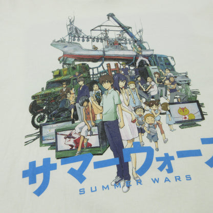 SAINT MICHAEL | セントマイケルセイントマイケル GEEKS RULE SUMMER WARS SS TEE 半袖Ｔシャツ SM-YS1-0000-C27 ホワイト サイズ：L【三重本店】