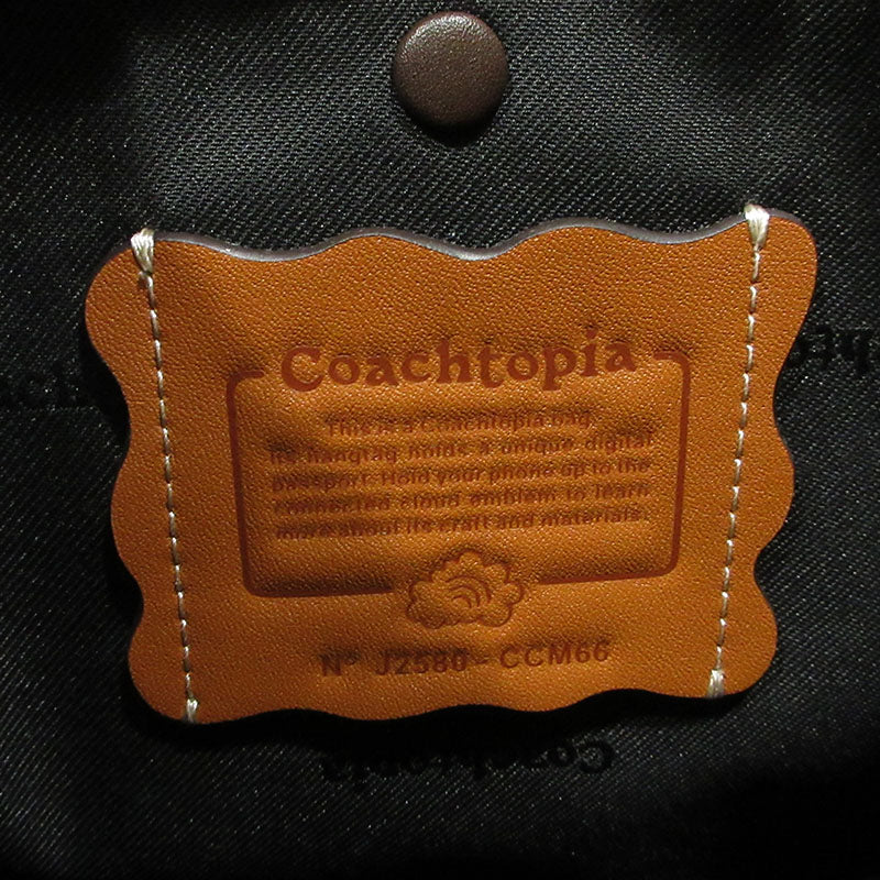 COACH | コーチ COACHtopia オルター エゴ ラージ ショルダーバッグ CCM66 ブラウン【三重本店】