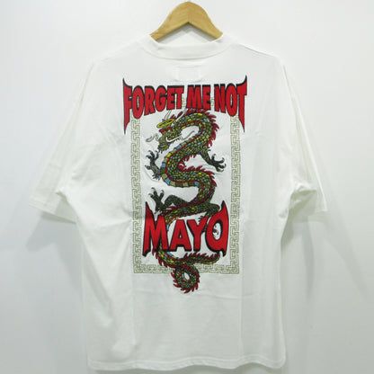 FGMN DRAGON EMBROIDERY SHORT SLEEVE T-SHIRT 半袖Ｔシャツ 25MY-SST001 ホワイト サイズ：L【三重本店】
