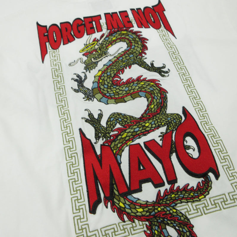 FGMN DRAGON EMBROIDERY SHORT SLEEVE T-SHIRT 半袖Ｔシャツ 25MY-SST001 ホワイト サイズ：L【三重本店】