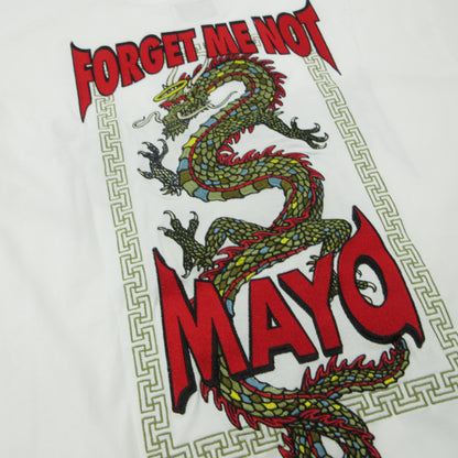FGMN DRAGON EMBROIDERY SHORT SLEEVE T-SHIRT 半袖Ｔシャツ 25MY-SST001 ホワイト サイズ：L【三重本店】