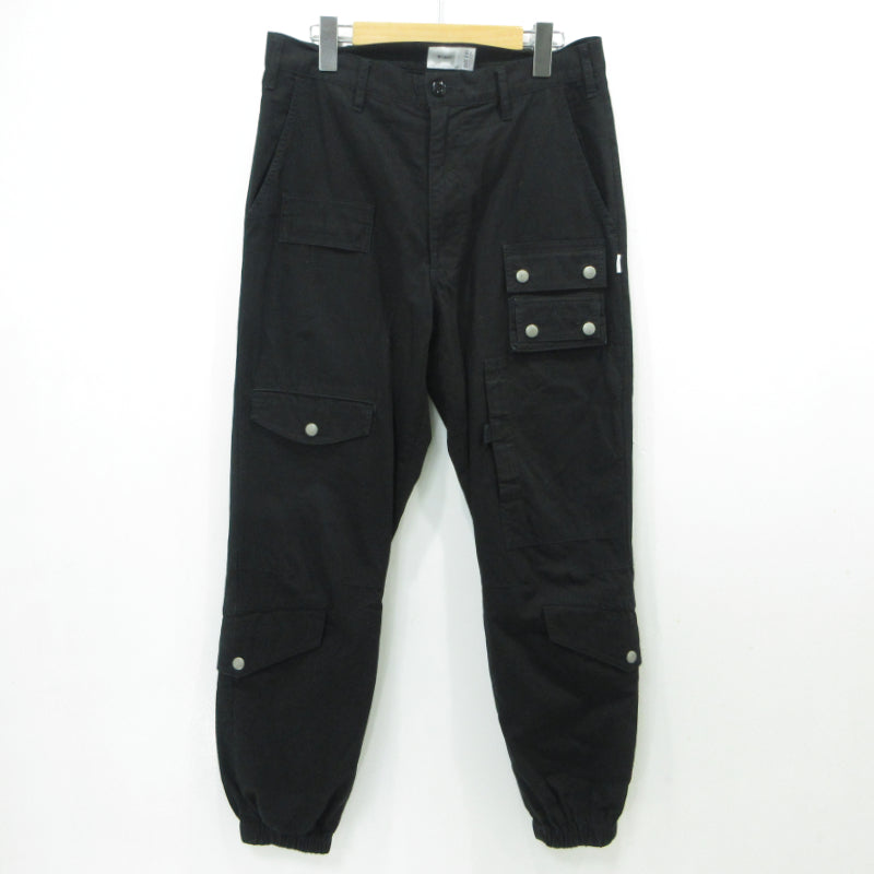 W)TAPS | ダブルタップス MODULAR 01 / TROUSERS. COTTON. RIPSTOP その他ボトムス 192-BRDT-PTM03 ブラック サイズ：1【三重本店】