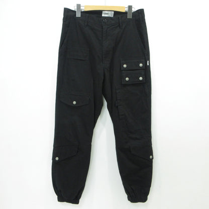W)TAPS | ダブルタップス MODULAR 01 / TROUSERS. COTTON. RIPSTOP その他ボトムス 192-BRDT-PTM03 ブラック サイズ：1【三重本店】
