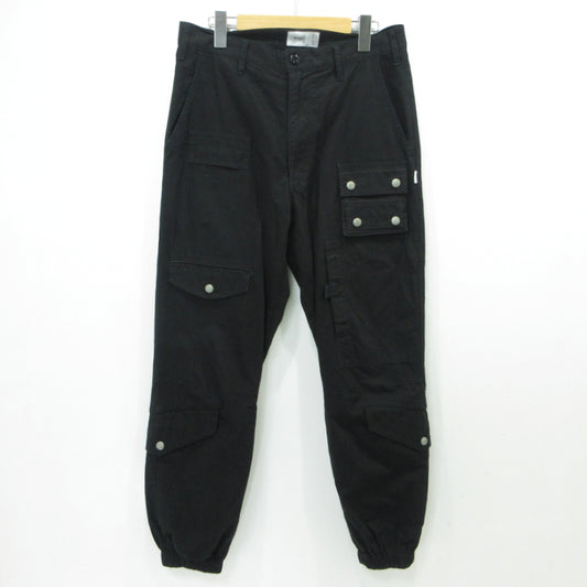 W)TAPS | ダブルタップス MODULAR 01 / TROUSERS. COTTON. RIPSTOP その他ボトムス 192-BRDT-PTM03 ブラック サイズ：1【三重本店】