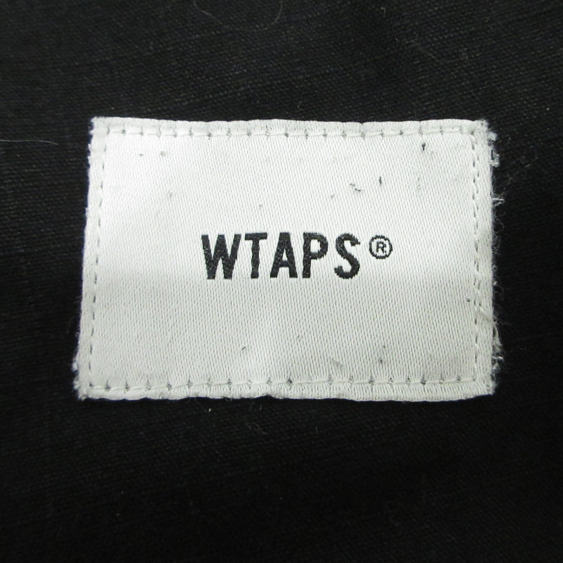 W)TAPS | ダブルタップス MODULAR 01 / TROUSERS. COTTON. RIPSTOP その他ボトムス 192-BRDT-PTM03 ブラック サイズ：1【三重本店】