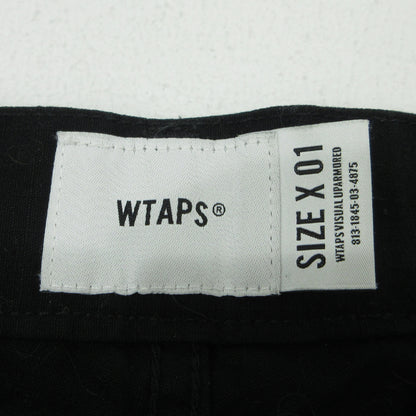 W)TAPS | ダブルタップス MODULAR 01 / TROUSERS. COTTON. RIPSTOP その他ボトムス 192-BRDT-PTM03 ブラック サイズ：1【三重本店】