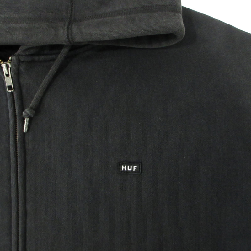 HUF | ハフ ボックスロゴ パーカー ブラック サイズ：M【三重本店】
