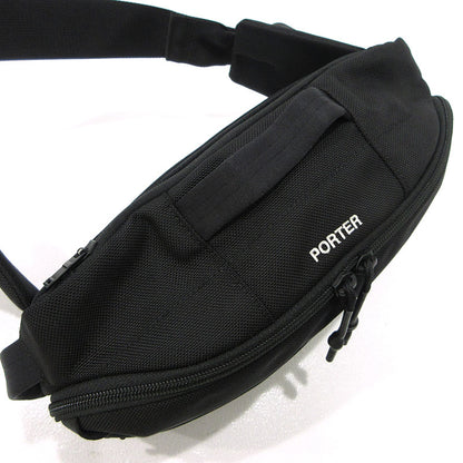 PORTER | ポーター UPSIDE 2WAY SLING SHOULDER BAG ウエストバッグ 532-17903 ブラック【三重本店】