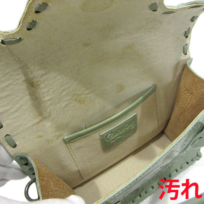 GRACE CONTINENTAL | グレースコンチネンタル CARVING TRIBES 2wayバッグ ショルダーバッグ ミントグリーン【三重本店】