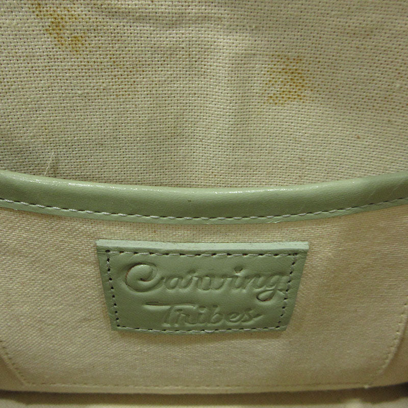 GRACE CONTINENTAL | グレースコンチネンタル CARVING TRIBES 2wayバッグ ショルダーバッグ ミントグリーン【三重本店】