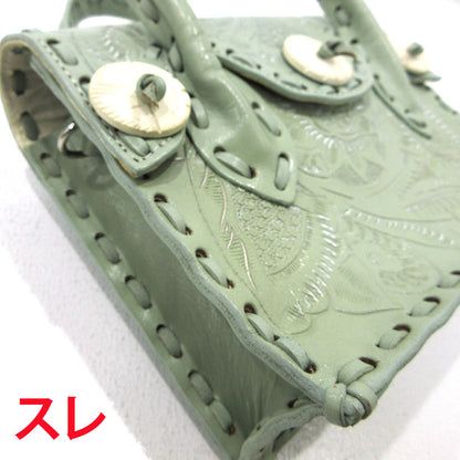 GRACE CONTINENTAL | グレースコンチネンタル CARVING TRIBES 2wayバッグ ショルダーバッグ ミントグリーン【三重本店】