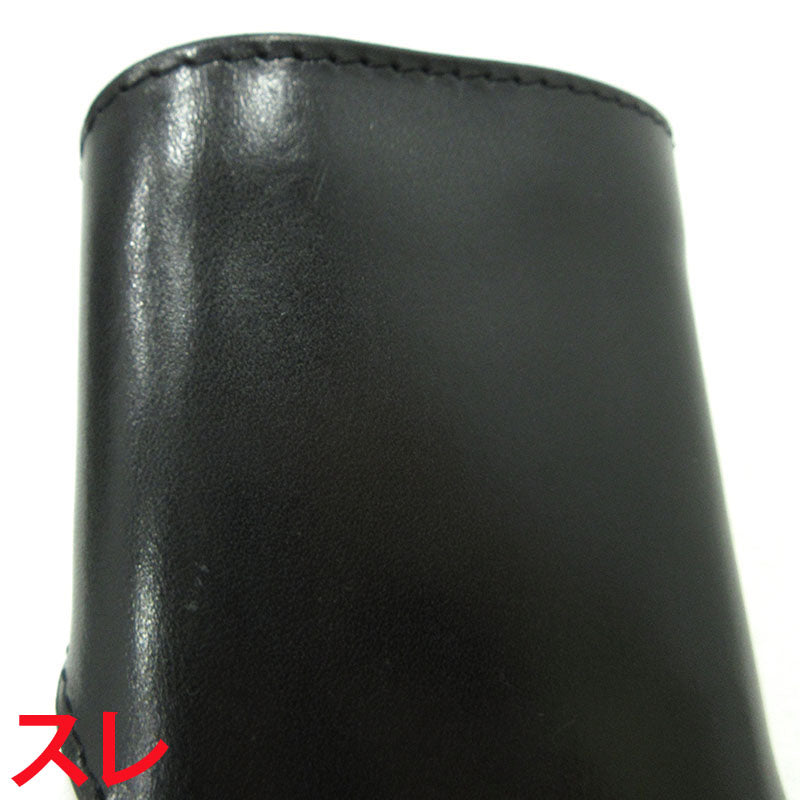 ALZUNI | アルズニ 二つ折り財布 ブラック【三重本店】