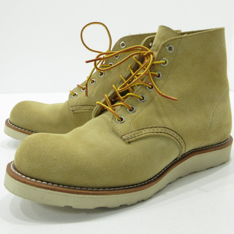 RED WING | レッドウィング 6-inch Classic Round クラシックラウンド ブーツ 8167 ベージュ 27cm【三重本店】