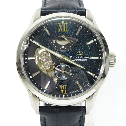 ORIENT STAR | オリエントスター コンテンポラリーコレクション レイヤードスケルトン 70周年記念限定モデル 腕時計 RK-AV0B05E アナログ表示 自動巻き ネイビー系×ブラック×シルバー【三重本店】