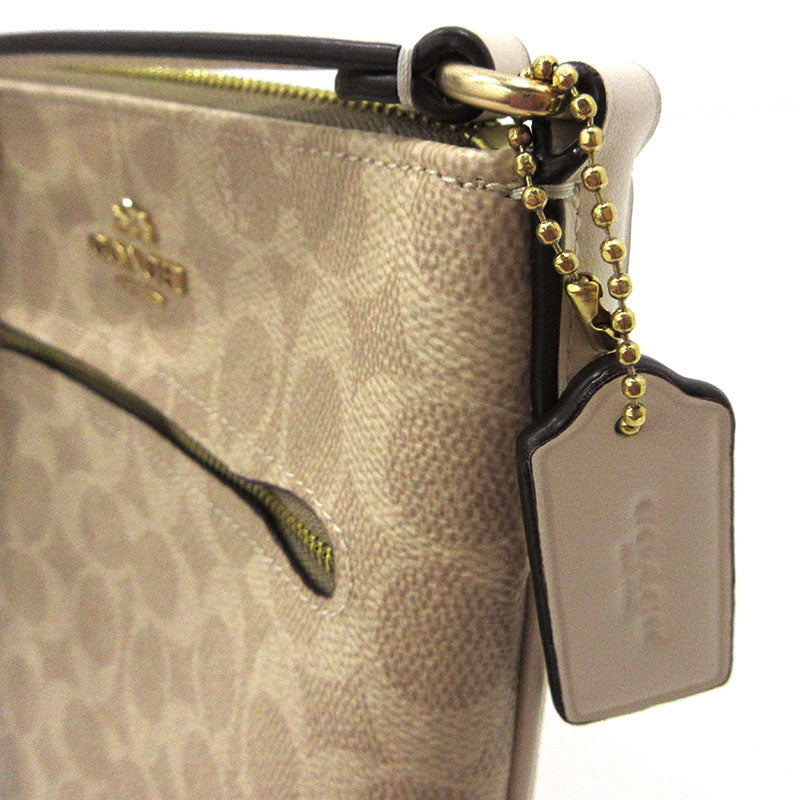 COACH | コーチ ミニローアン ファイル ショルダーバッグ CW325 ベージュ【三重本店】