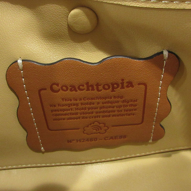COACH | コーチ Coachtopia オルター エゴ サッチェル ショルダーバッグ CAE88 ベージュ【三重本店】