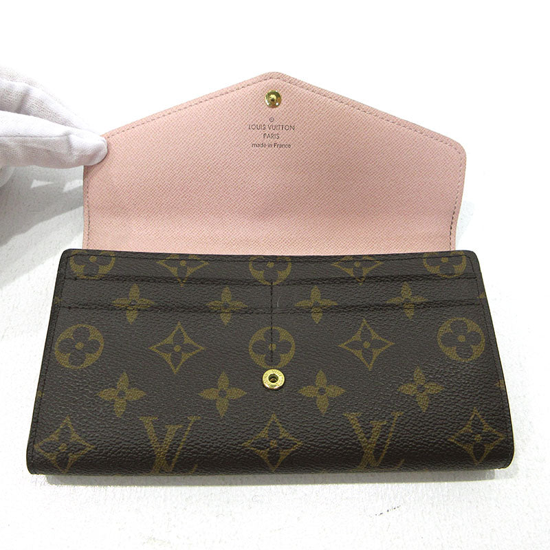 LOUIS VUITTON | ルイ・ヴィトン ポルトフォイユ サラ 二つ折り 長財布 M62235 ブラウン【三重本店】