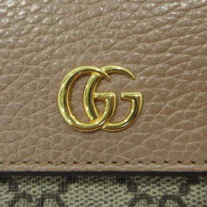 GUCCI | グッチ ダブルG コンチネンタルウォレット 二つ折り 長財布 456116 ベージュ【三重本店】