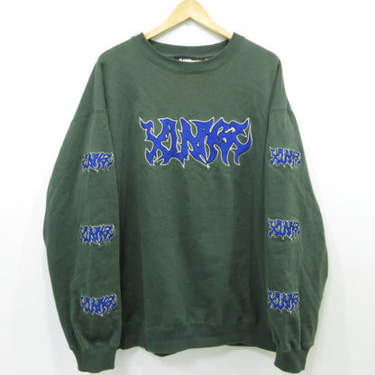 X-LARGE | エクストララージ スウェット 101243012006 グリーン サイズ：XL【三重本店】