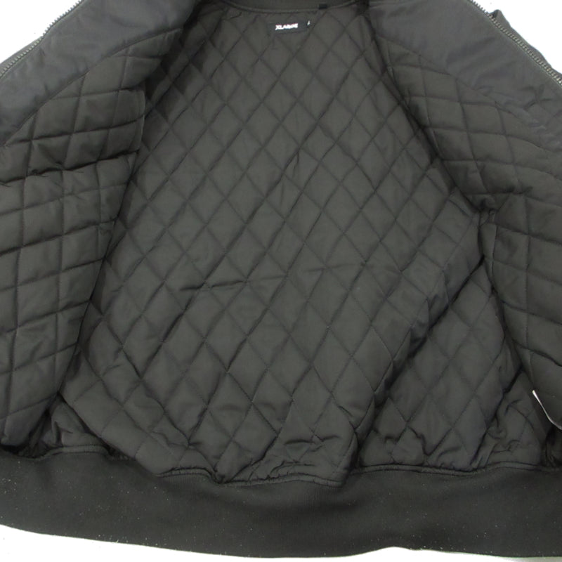 X-LARGE | エクストララージ CRAWLING DEATH CHAIN BOMBER JACKET ミリタリーコート 101241021017 ブラック サイズ：XL【三重本店】
