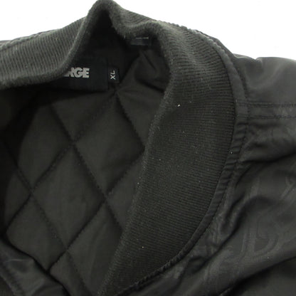 X-LARGE | エクストララージ CRAWLING DEATH CHAIN BOMBER JACKET ミリタリーコート 101241021017 ブラック サイズ：XL【三重本店】