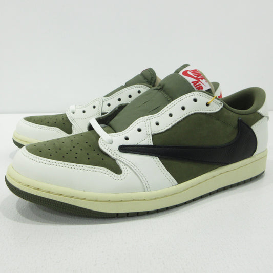 NIKE | ナイキ Air Jordan 1 Low OG SP ×Travis Scott スニーカー DM7866-200 オリーブ 28cm【三重本店】