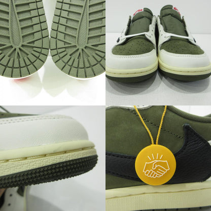 NIKE | ナイキ Air Jordan 1 Low OG SP ×Travis Scott スニーカー DM7866-200 オリーブ 28cm【三重本店】
