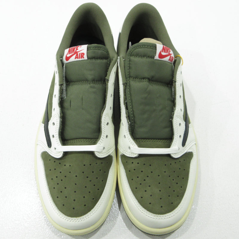 NIKE | ナイキ Air Jordan 1 Low OG SP ×Travis Scott スニーカー DM7866-200 オリーブ 28cm【三重本店】