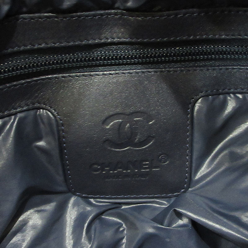 CHANEL | シャネル ナイロンキルティング コココクーン トートバッグ A48620 カーキ【三重本店】