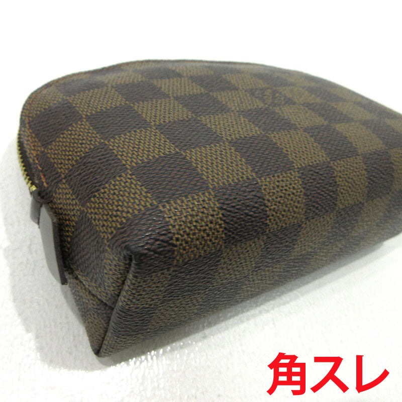 LOUIS VUITTON | ルイ・ヴィトン ポシェットコスメティック ポーチ N47516 ブラウン【三重本店】