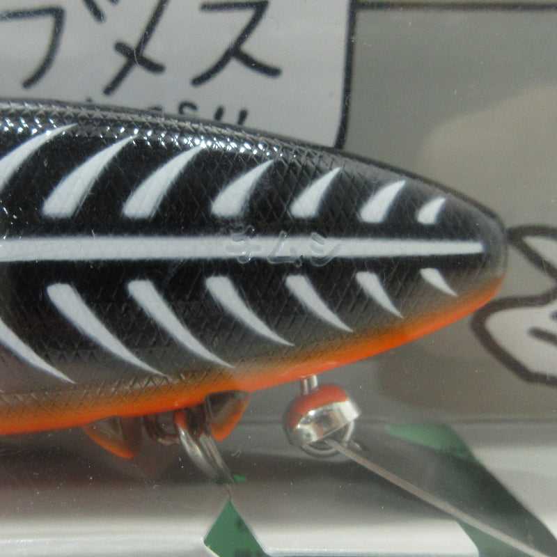【フィッシング/釣り/釣具/ルアー】 痴虫 | ちむし プラカブメス ワンノッカー 黒ホネOB オレンジベリー 28g【三重本店】