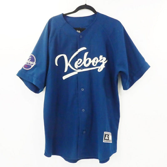 【中古】STARTER | スターター FLANNEL BASEBALL SHIRTS 半袖シャツ サイズ：L