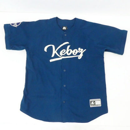 【中古】STARTER | スターター FLANNEL BASEBALL SHIRTS 半袖シャツ サイズ：L