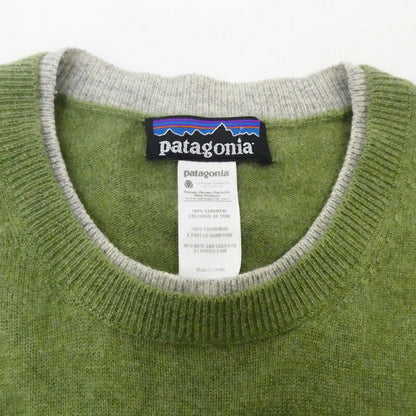 【中古】patagonia | パタゴニア カシミヤ セーター 50935 ライトグリーン サイズ：S