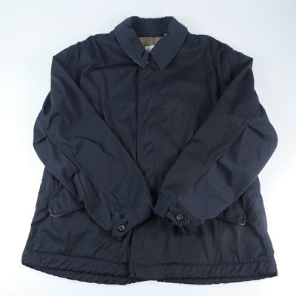 【中古】sage de cret | サージュデクレ NYLON CHINO CLOTH MILITARY JACKET ミリタリージャケット ネイビー サイズ：M
