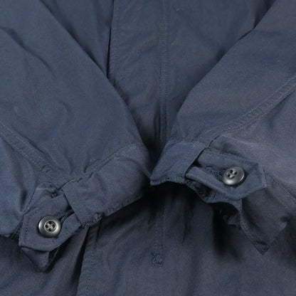 【中古】sage de cret | サージュデクレ NYLON CHINO CLOTH MILITARY JACKET ミリタリージャケット ネイビー サイズ：M