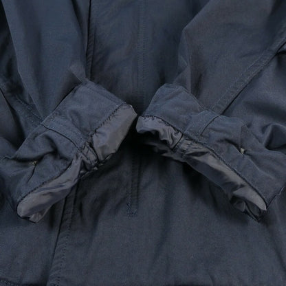【中古】sage de cret | サージュデクレ NYLON CHINO CLOTH MILITARY JACKET ミリタリージャケット ネイビー サイズ：M