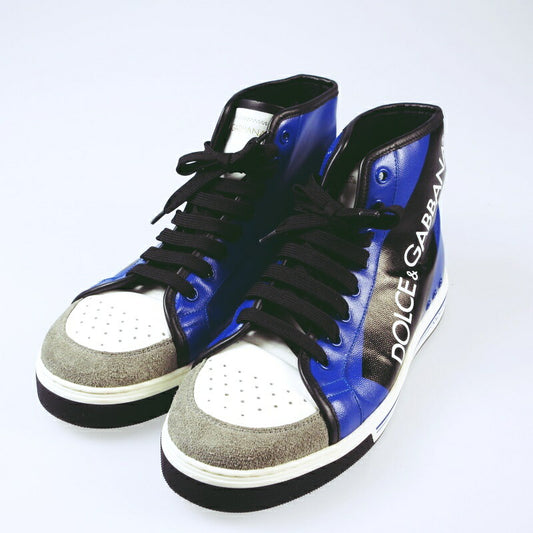 【中古】DOLCE & GABBANA | ドルチェアンドガッバーナ ROMA スニーカー CS1571 25.5cm ブルー