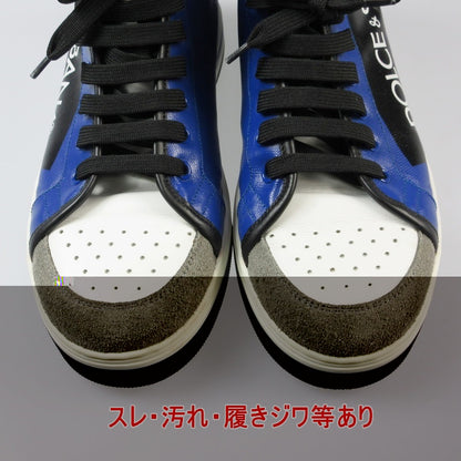 【中古】DOLCE & GABBANA | ドルチェアンドガッバーナ ROMA スニーカー CS1571 25.5cm ブルー