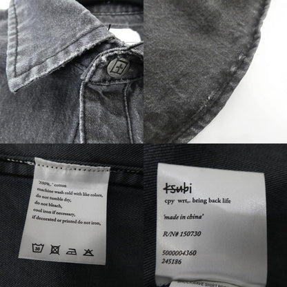 【中古】KSUBI | スビ SHOCKWAVE SHIRT PROTEST その他トップス 5000004360 ブラック サイズ：M