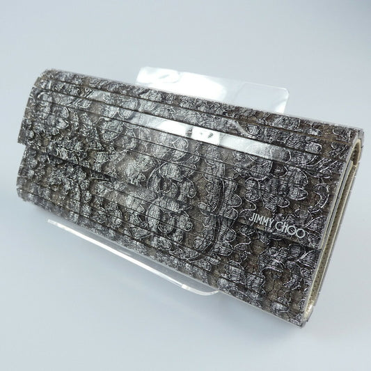 【中古】JIMMY CHOO | ジミーチュウ Sweetie クラッチバッグ マルチカラー