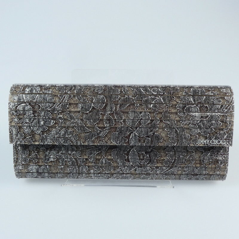 【中古】JIMMY CHOO | ジミーチュウ Sweetie クラッチバッグ マルチカラー