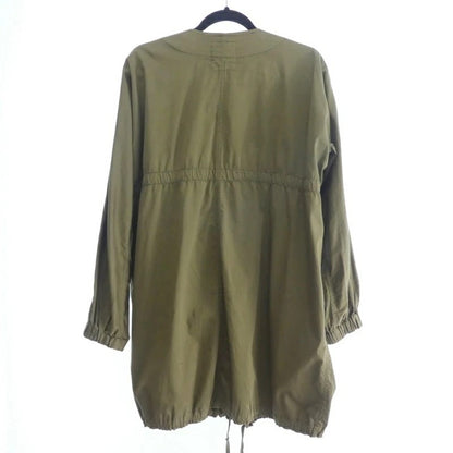 【中古】BASISBROEK | バージズブルック モッズコート カーキ
