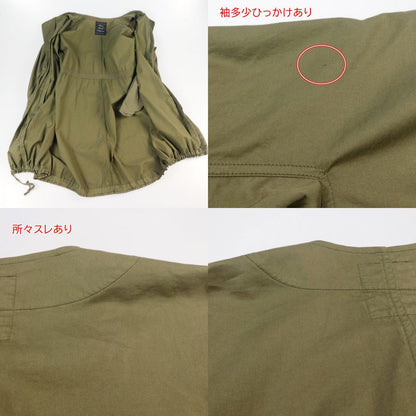【中古】BASISBROEK | バージズブルック モッズコート カーキ