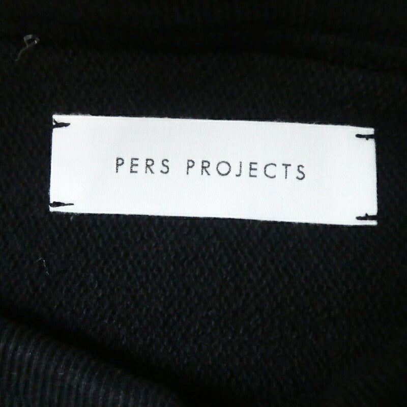 【中古】PERS PROJECTS | パースプロジェクト MASON AFTER PARKA LILAC パーカー ブラック サイズ：2