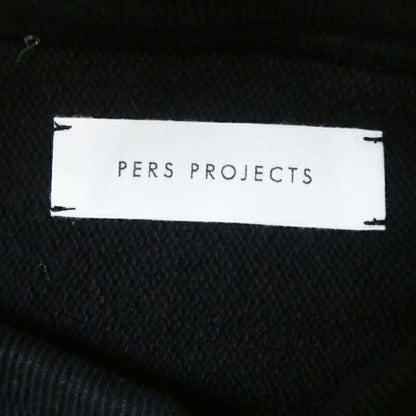 【中古】PERS PROJECTS | パースプロジェクト MASON AFTER PARKA LILAC パーカー ブラック サイズ：2